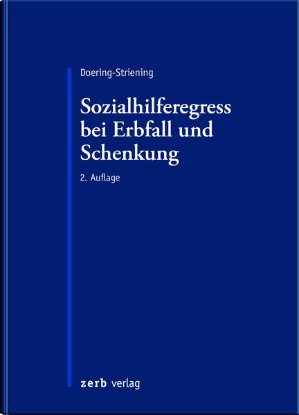 Produktbild: Sozialhilferegress bei Erbfall und Schenkung