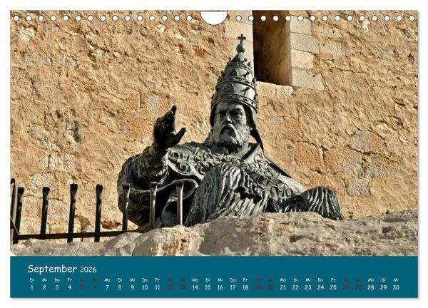 Produktbild: Peniscola - Gelebte Geschichte (Wandkalender 2026 DIN A4 quer), CALVENDO Monatskalender