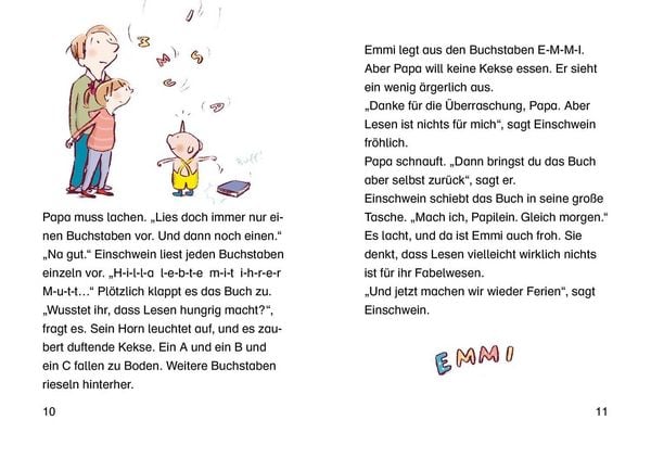 Produktbild: Emmi & Einschwein. Lesen macht lustig