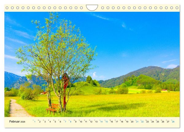 Produktbild: Beschauliches Bayern (Wandkalender 2026 DIN A4 quer), CALVENDO Monatskalender
