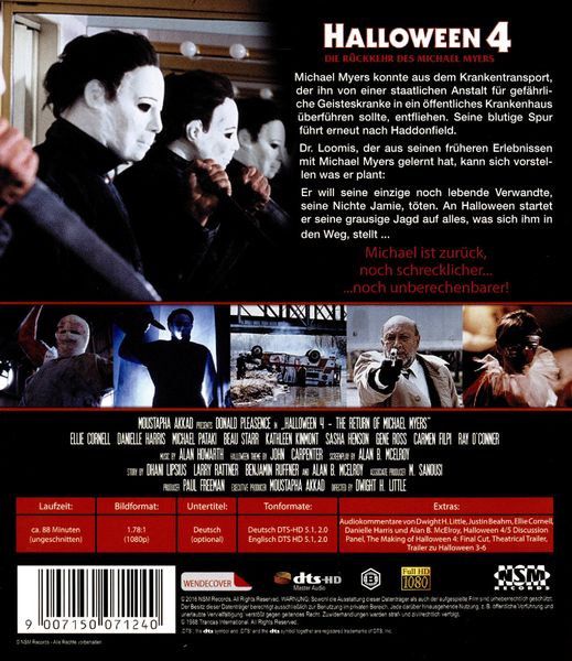 Produktbild: Halloween 4 - Uncut