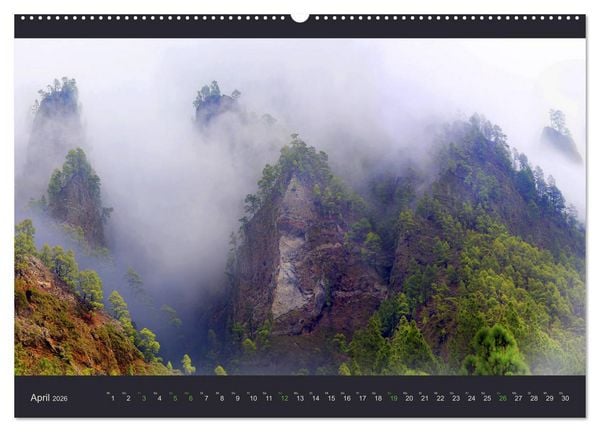 Produktbild: wildes La Palma (Wandkalender 2026 DIN A2 quer), CALVENDO Monatskalender