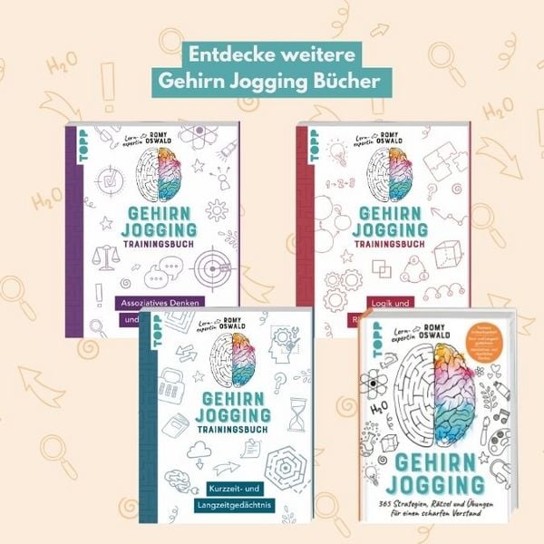 Produktbild: Gehirnjogging &ndash; 4 Wochen-Workout-Buch