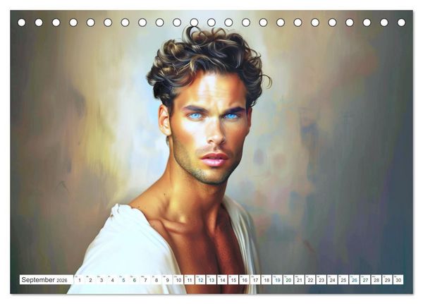 Produktbild: Sinnlicher Blick (Tischkalender 2026 DIN A5 quer), CALVENDO Monatskalender