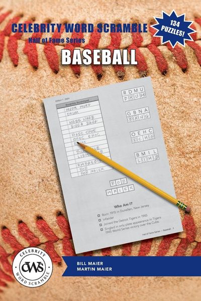 Produktbild: Celebrity Word Scramble Hall of Fame Series Baseball