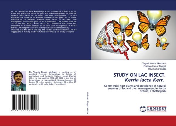 Produktbild: STUDY ON LAC INSECT, Kerria lacca Kerr.
