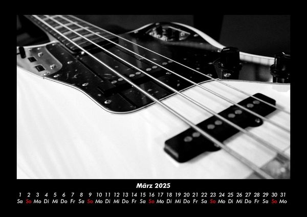Produktbild: Musik 2025 Fotokalender DIN A3