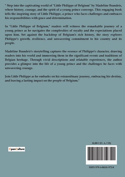 Produktbild: Little Philippe Of Belgium