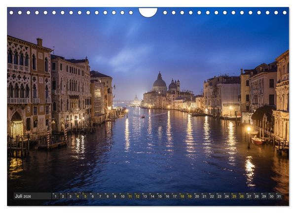 Produktbild: Malerisches Venedig (Wandkalender 2026 DIN A4 quer), CALVENDO Monatskalender
