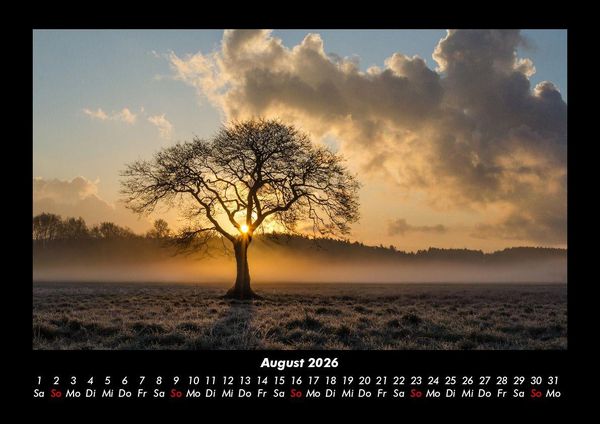 Produktbild: Landschaftskalender 2026 Fotokalender DIN A3