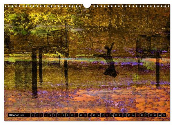 Produktbild: Illusionen in Texturen, Fotokunst (Wandkalender 2026 DIN A3 quer), CALVENDO Monatskalender