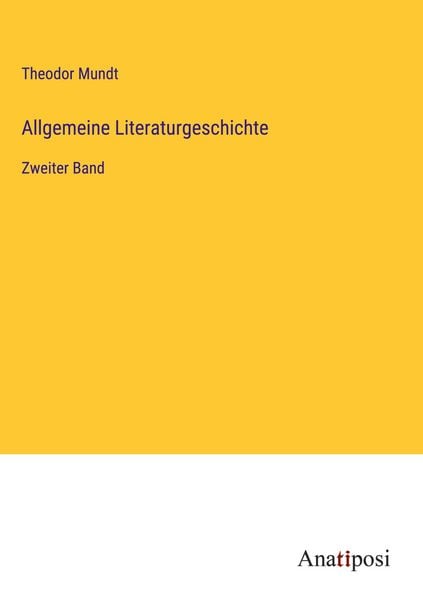 Produktbild: Allgemeine Literaturgeschichte