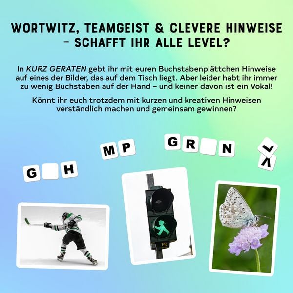 Produktbild: Kurz Geraten &ndash; Ohne Vokale bis zum Finale!