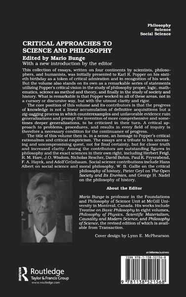 Produktbild: Critical Approaches to Science and Philosophy