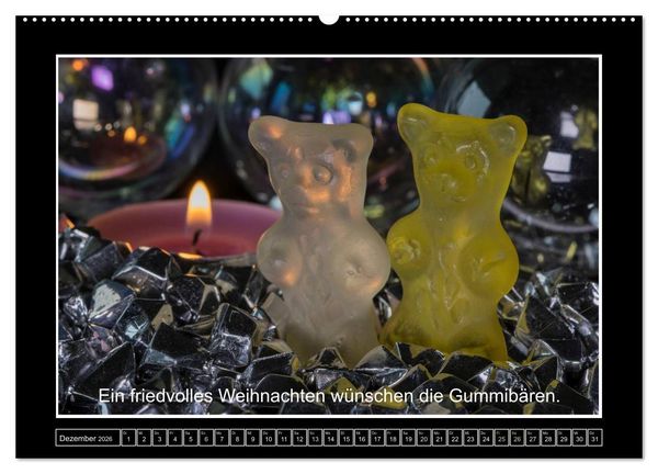 Produktbild: Wissenswertes aus der Welt der Gummib&auml;ren (hochwertiger Premium Wandkalender 2026 DIN A2 quer), Kunstdruck in Hochglanz