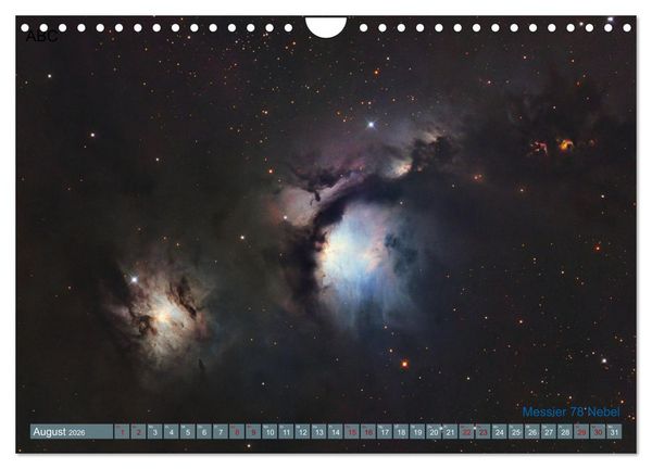 Produktbild: Deep Sky Kalender (Wandkalender 2026 DIN A4 quer), CALVENDO Monatskalender