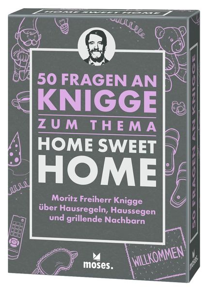 Produktbild: 50 Fragen an Knigge zum Thema Home Sweet Home