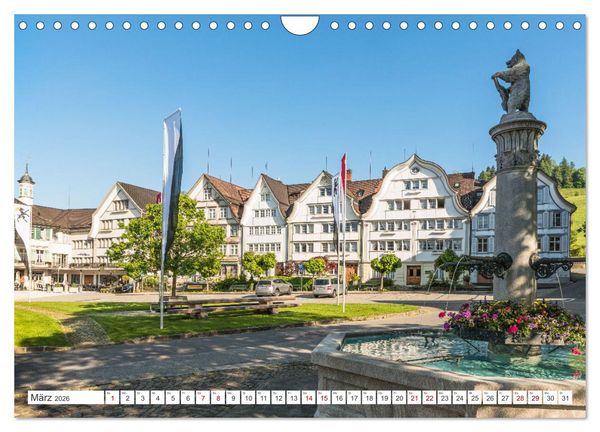 Produktbild: Appenzellerland (Wandkalender 2026 DIN A4 quer), CALVENDO Monatskalender