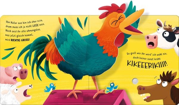Produktbild: Mein Pop-up-Soundbuch: Schaf, Schwein und Co. &ndash; Wer bl&ouml;kt und grunzt da so?