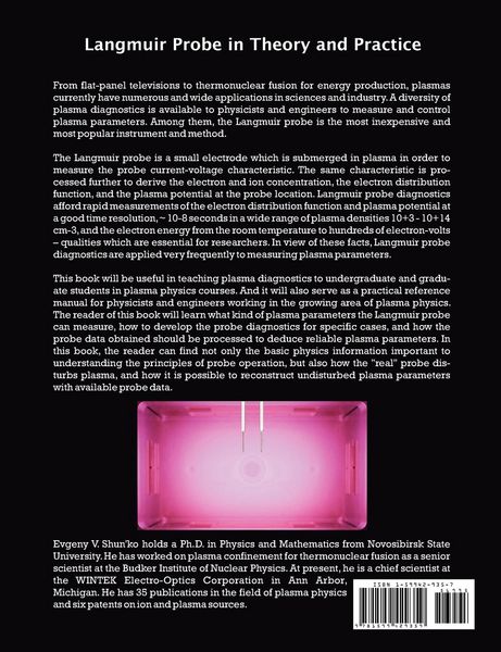 Produktbild: Langmuir Probe in Theory and Practice