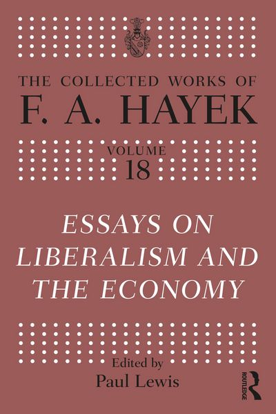 Produktbild: Essays on Liberalism and the Economy