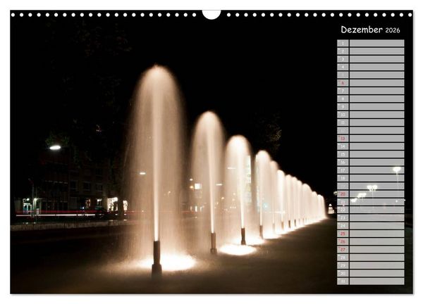 Produktbild: KARLSRUHE F&Uuml;R NACHTSCHW&Auml;RMER (Wandkalender 2026 DIN A3 quer), CALVENDO Monatskalender