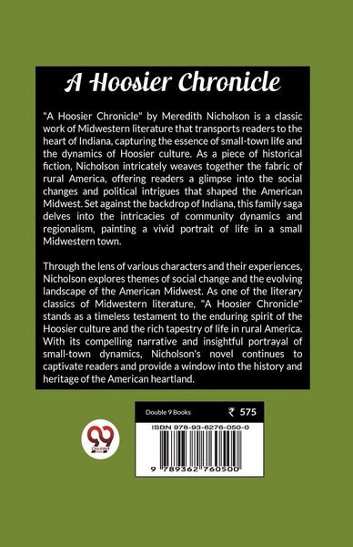 Produktbild: A Hoosier Chronicle