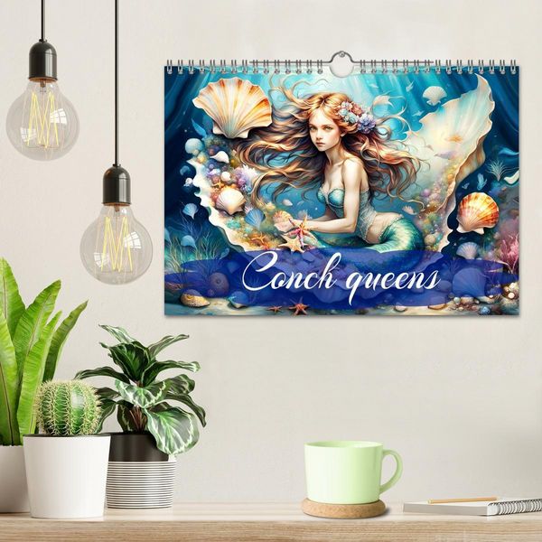 Produktbild: Conch queens (Wall Calendar 2026 DIN A4 landscape), CALVENDO 12 Month Wall Calendar