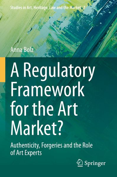 Produktbild: A Regulatory Framework for the Art Market?