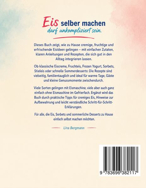 Produktbild: Eis selber machen leicht gemacht