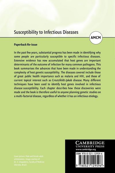 Produktbild: Susceptibility to Infectious Diseases