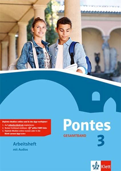 Pontes Gesamtband 3. Arbeitsheft mit Audios, Set von , Klett Schulbuchverlag, 9783126223522