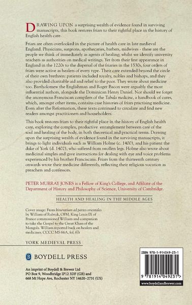 Produktbild: Medicine of the Friars in Medieval England