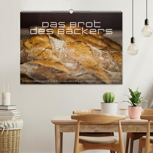 Produktbild: Emotionale Momente: Das Brot des B&auml;ckers. (Wandkalender 2026 DIN A2 quer), CALVENDO Monatskalender