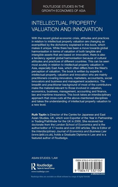 Produktbild: Intellectual Property Valuation and Innovation