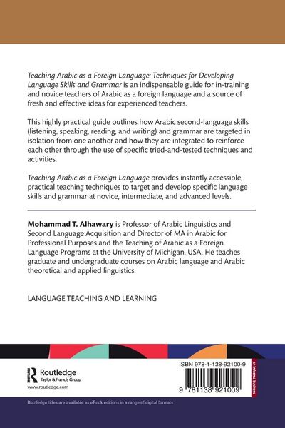 Produktbild: Teaching Arabic as a Foreign Language