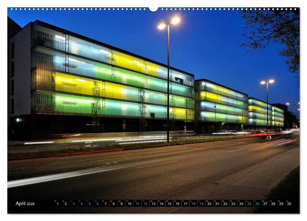 Produktbild: M&uuml;nchen - Facetten einer Stadt (hochwertiger Premium Wandkalender 2026 DIN A2 quer), Kunstdruck in Hochglanz
