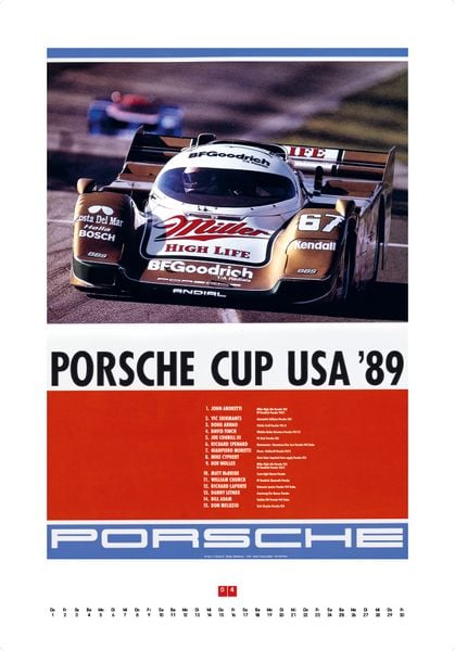 Produktbild: Porsche Rennplakate 2027