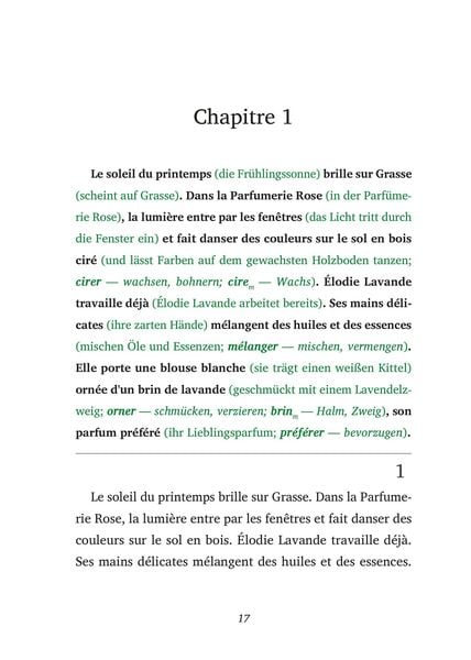 Produktbild: Le parfum de la m&eacute;moire perdue - Franz&ouml;sische Krimi-Lekt&uuml;re A1-A2 (+ Audio-Online)