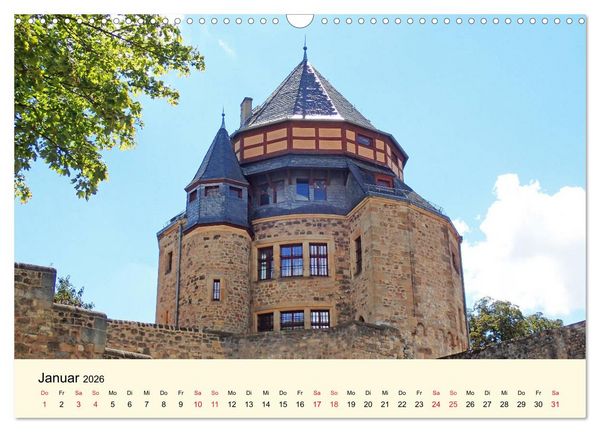 Produktbild: Sch&ouml;nes Alzey - Fachwerk, Wein und Rossmarktplatz (Wandkalender 2026 DIN A3 quer), CALVENDO Monatskalender