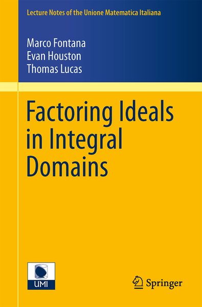 Produktbild: Factoring Ideals in Integral Domains