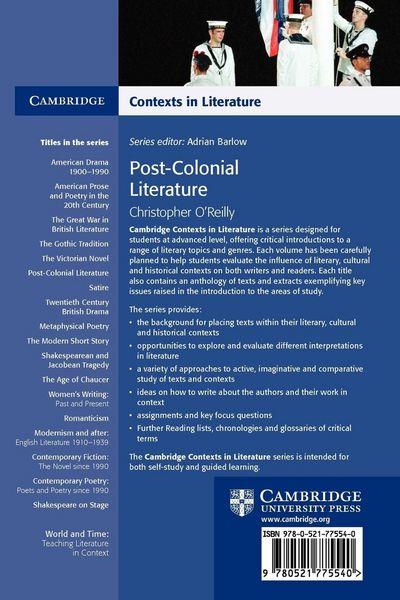 Produktbild: Post-Colonial Literature