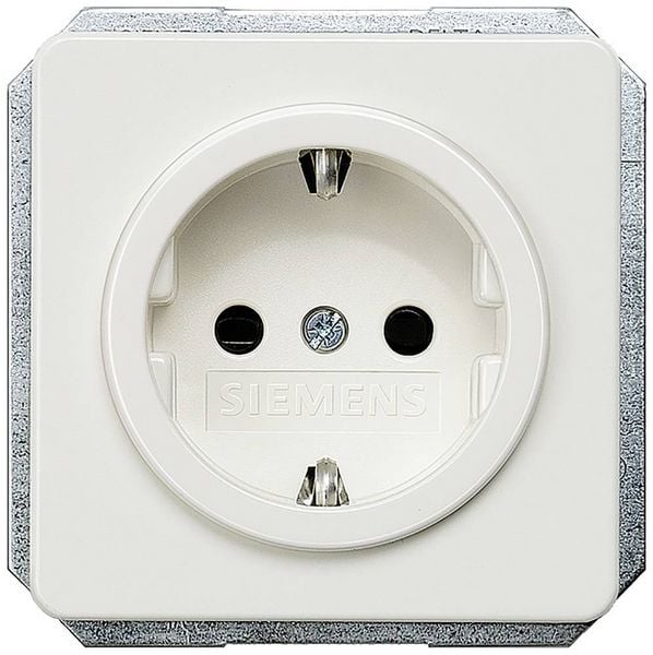 Produktbild: Siemens Schalterprogramm Steckdose Delta Wei&szlig; 5UB1405 1St.