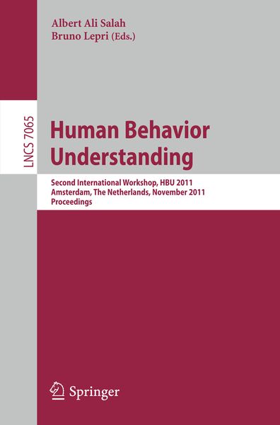 Produktbild: Human Behavior Understanding