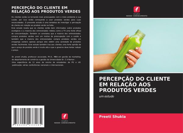 Produktbild: Percep&ccedil;&atilde;o Do Cliente Em Rela&ccedil;&atilde;o Aos Produtos Verdes