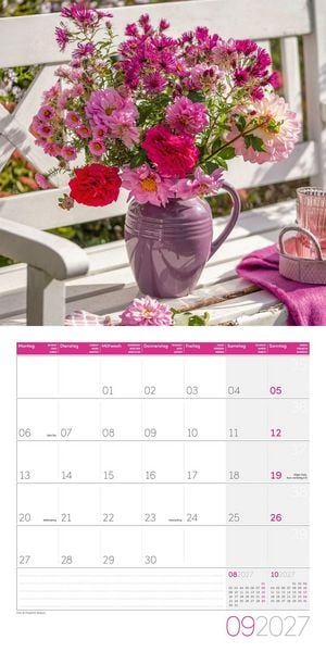Produktbild: Blumenzauber Kalender 2027 - 30x30 - Art12
