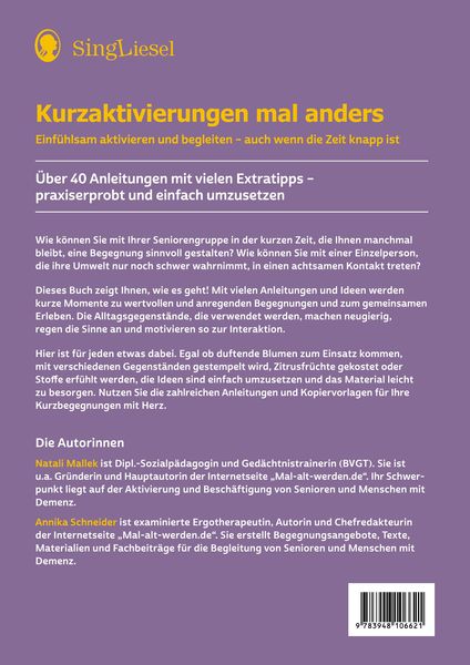 Produktbild: Kurzaktivierungen mal anders. Beliebte und einf&uuml;hlsame 10-Minuten-Aktivierungen f&uuml;r Senioren. Mit Kopiervorlagen und Materialkisten f&uuml;r Aktivierungen.