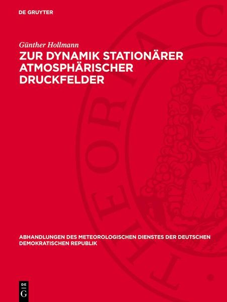 Produktbild: Zur Dynamik station&auml;rer atmosph&auml;rischer Druckfelder