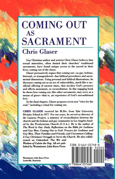 Produktbild: Coming out As Sacrament