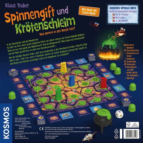 Produktbild: Spinnengift und Krötenschleim